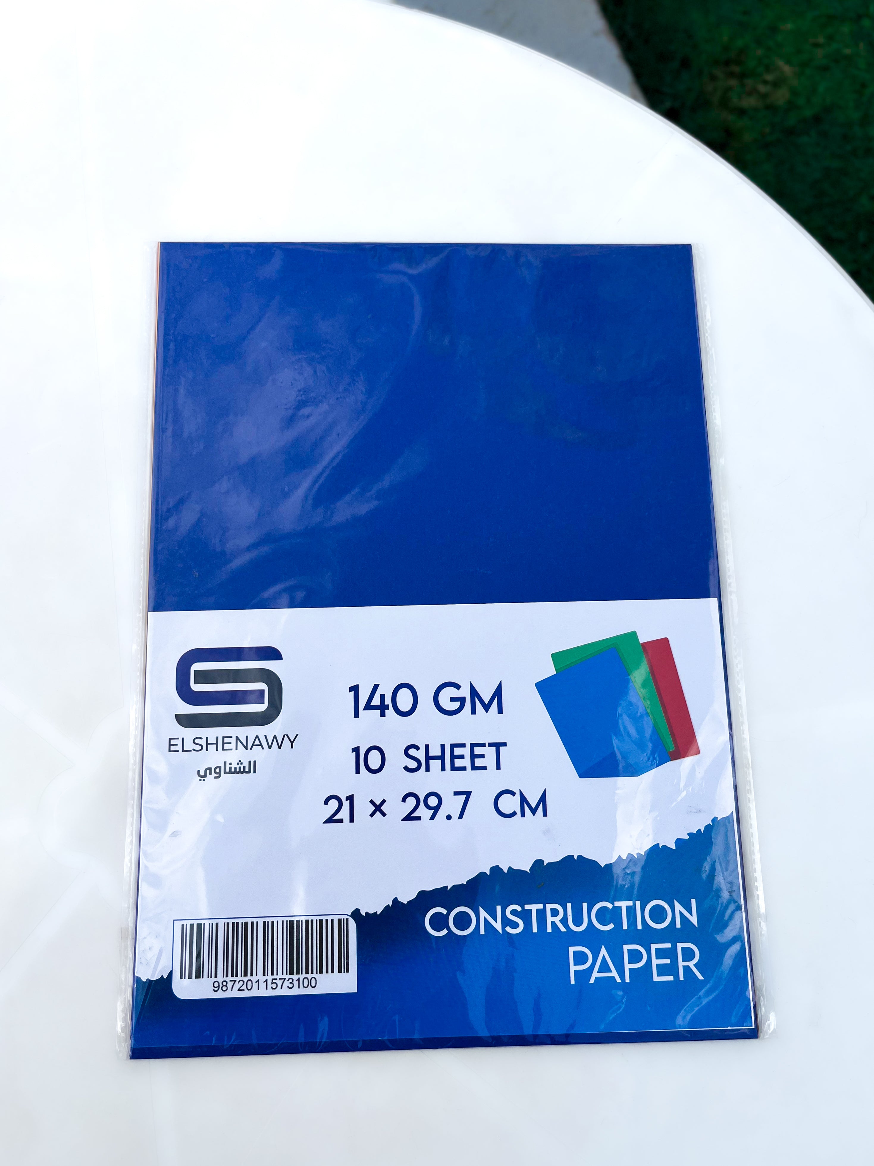 Colored Construction Paper Pack (140 GSM)