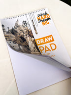 Sketchbook | White Draw Pad (25 x 35 CM) (Orange)
