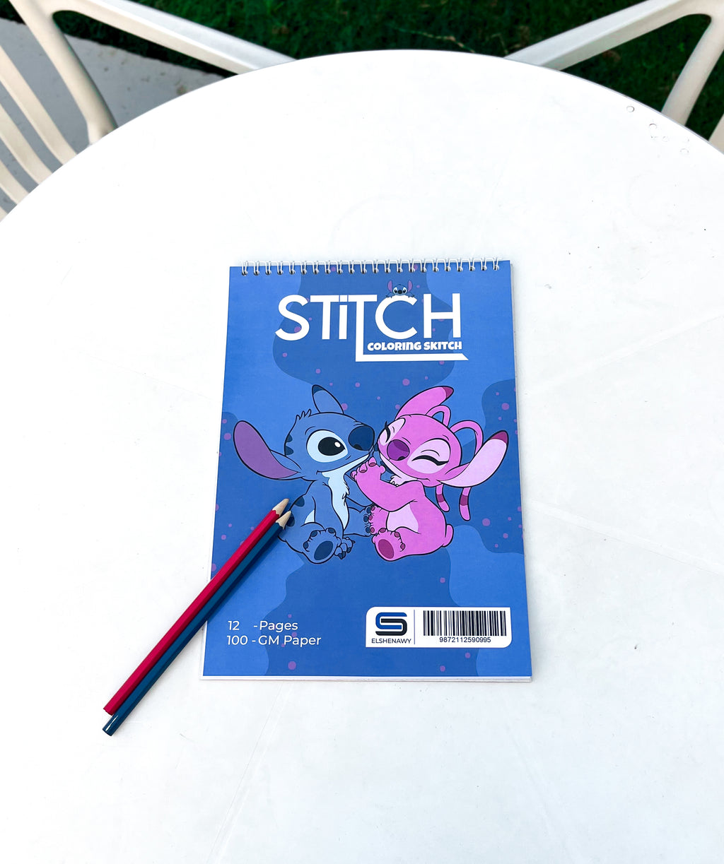 Stitch Coloring Sketch