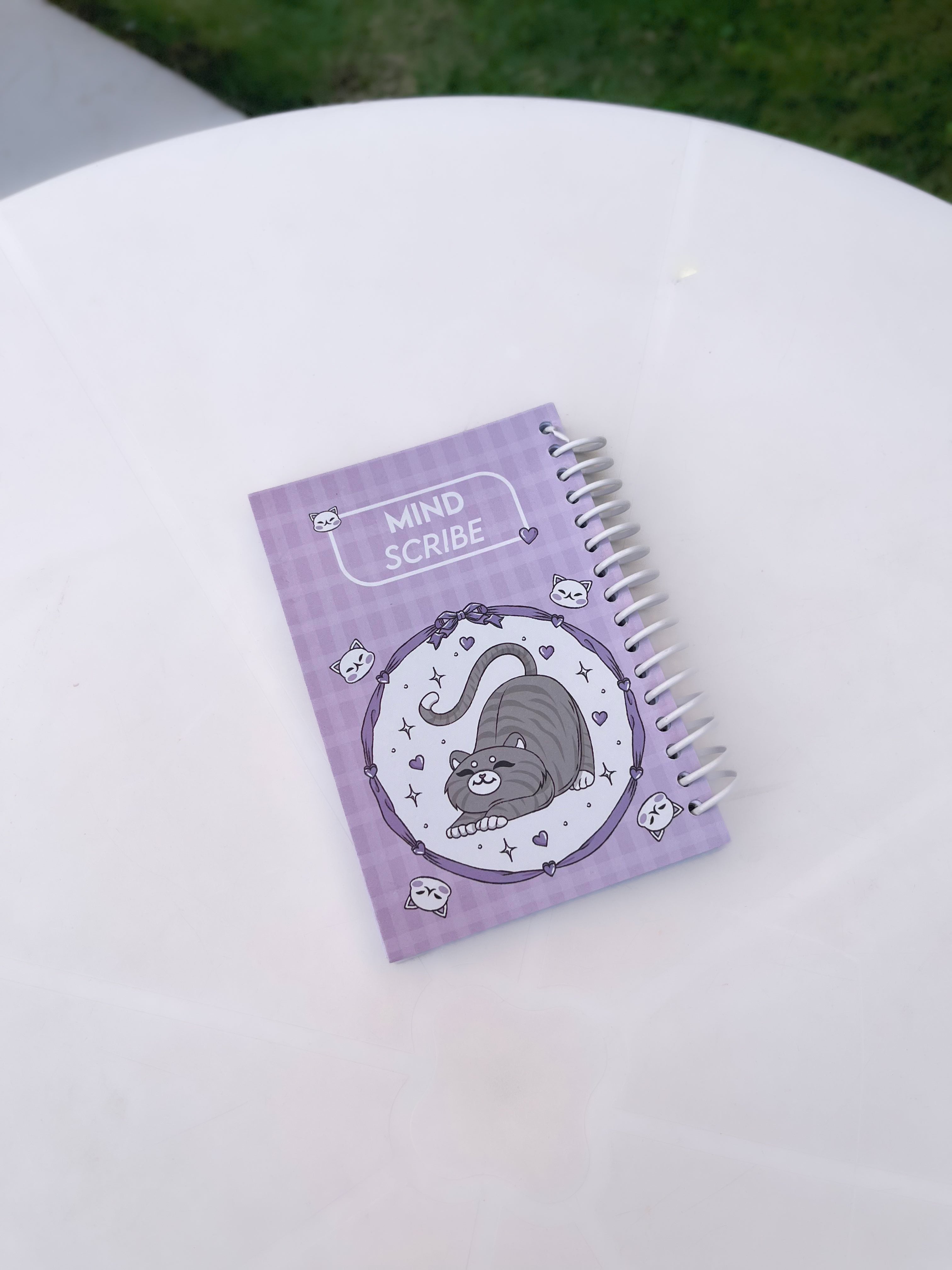 Mind Scribe " Cozy Cat " | Notebook A6