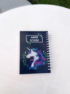 Mind Scribe " Cosmic Unicorn " | Notebook A6