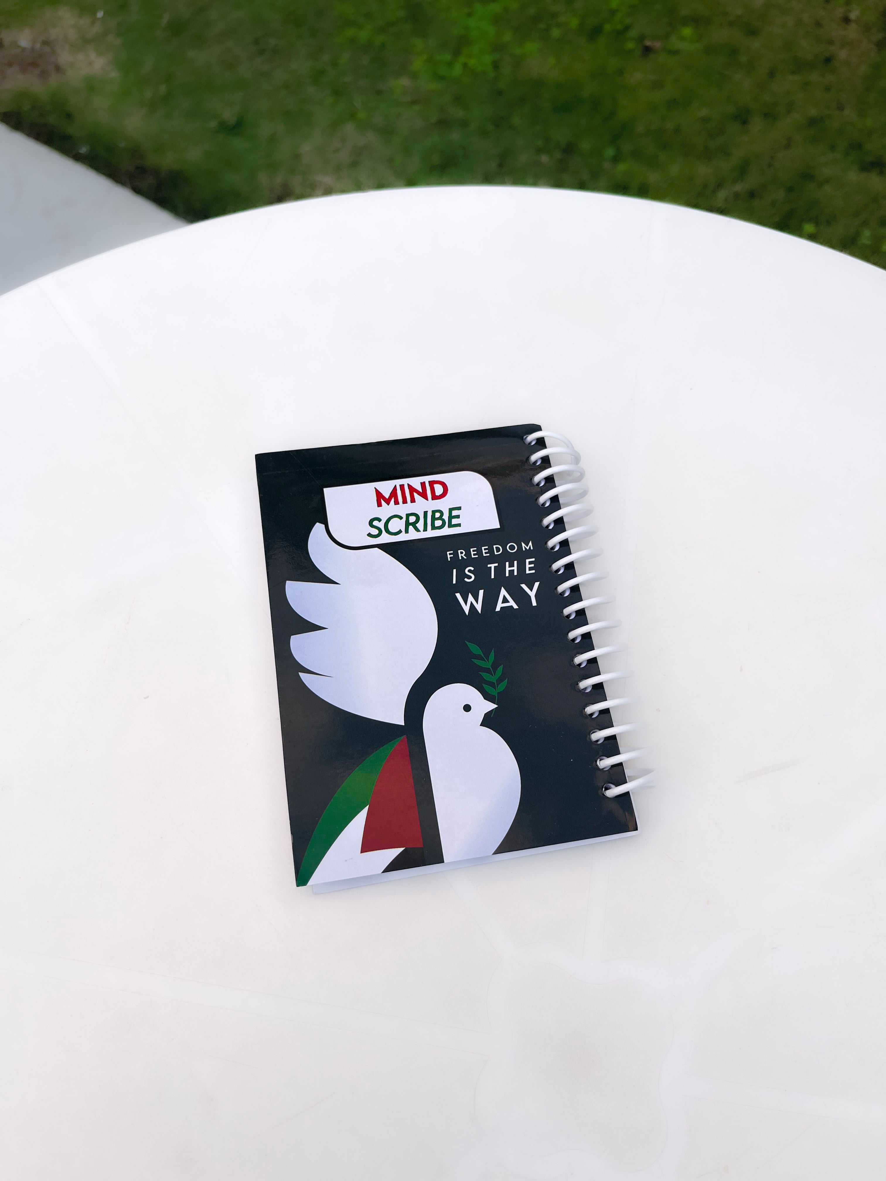 Mind Scribe " Freedom & Peace " | Notebook A6