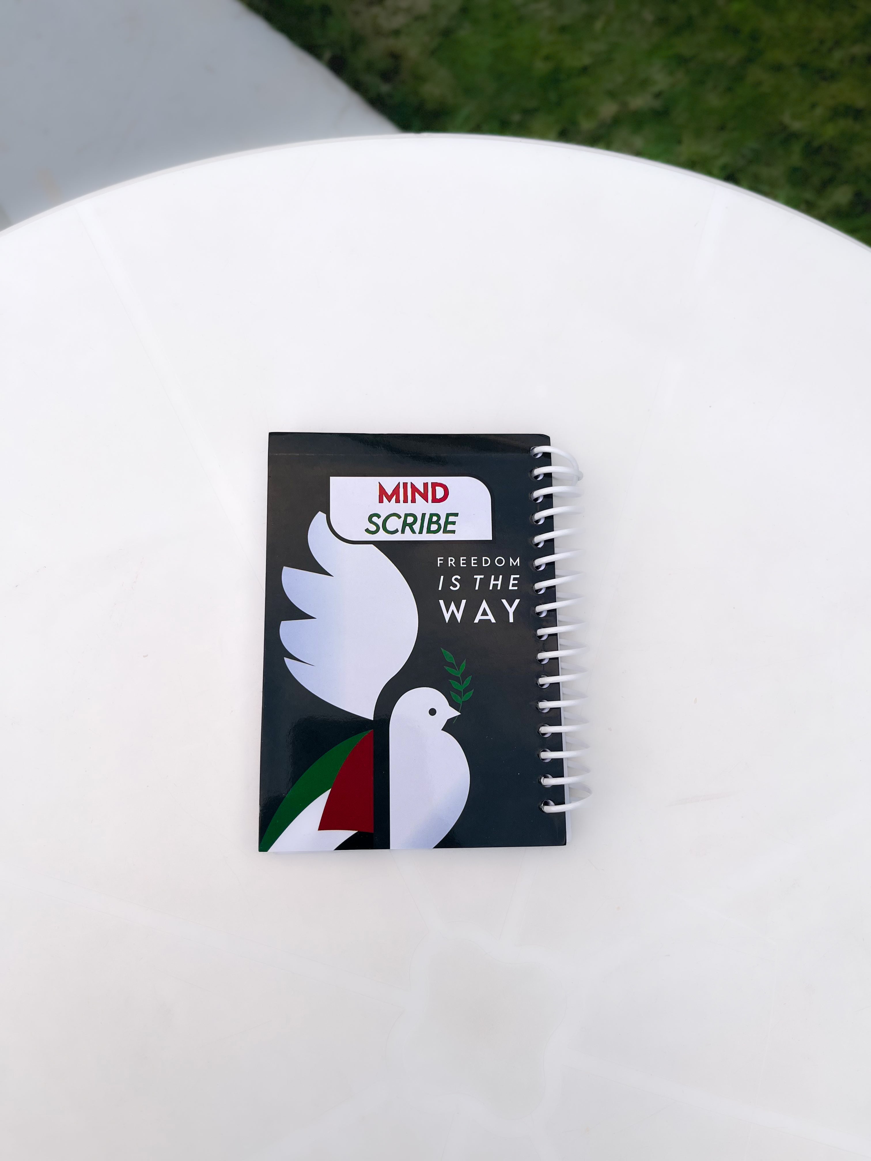 Mind Scribe " Freedom & Peace " | Notebook A6