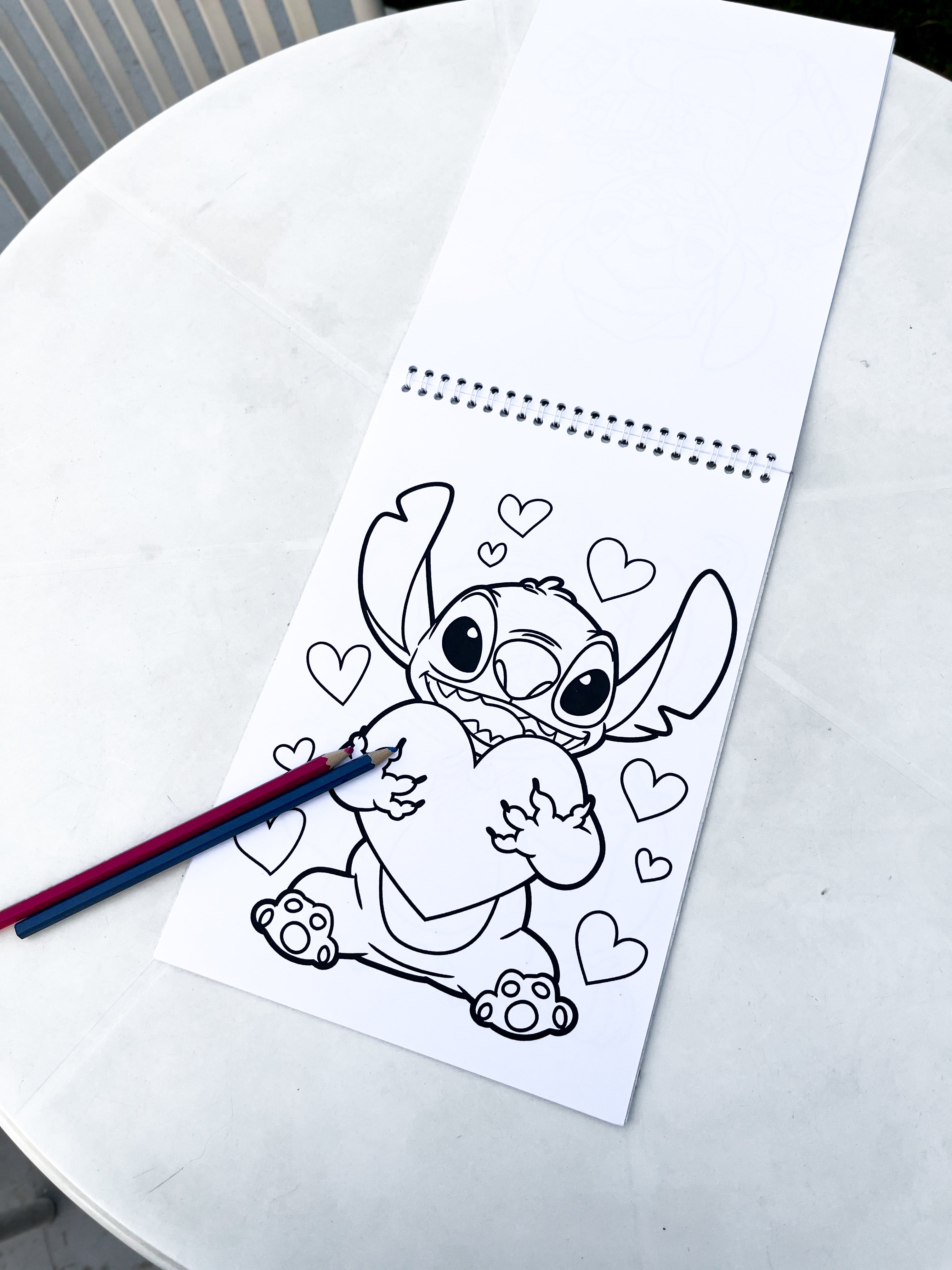 Stitch Coloring Sketch