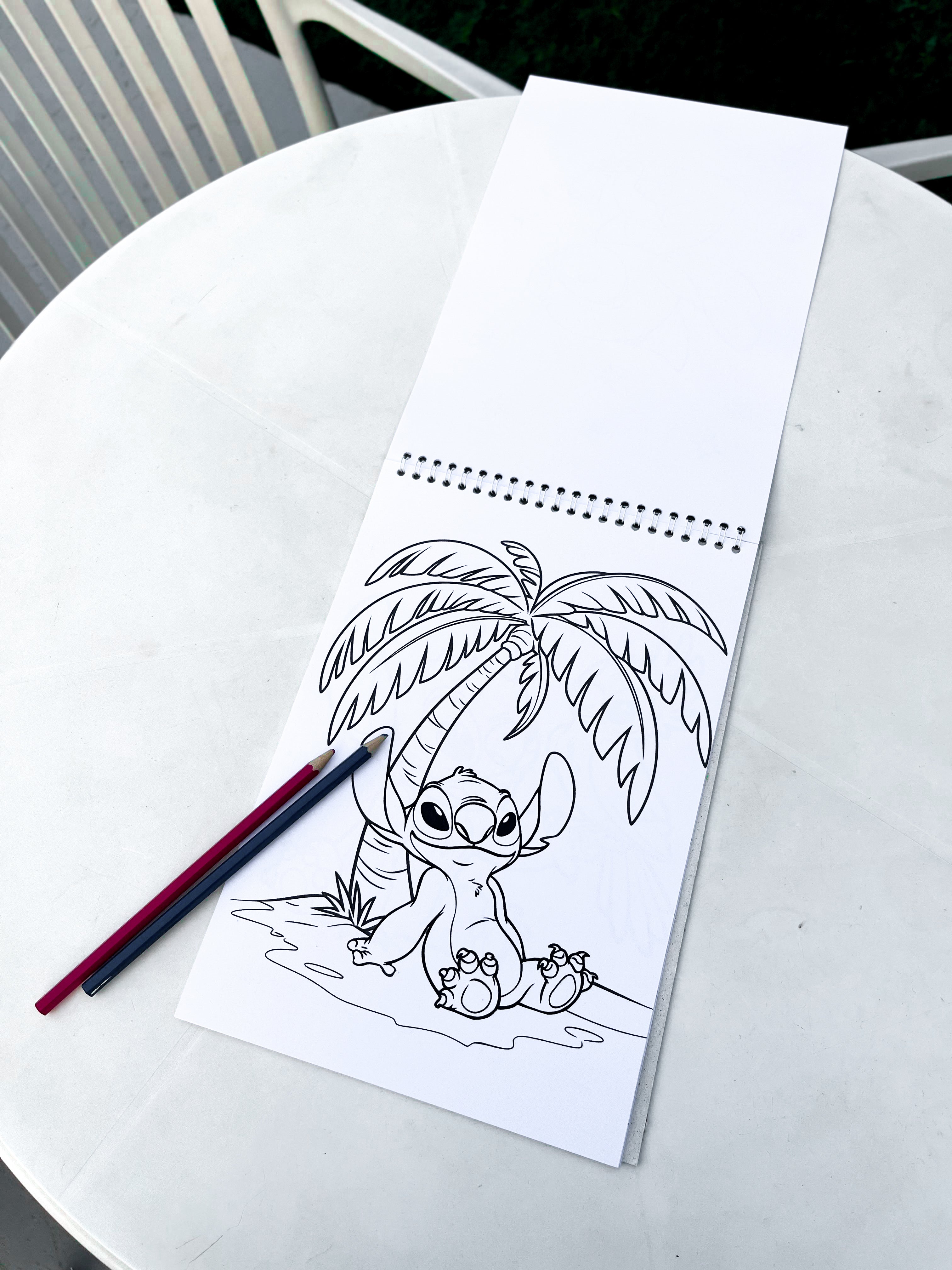 Stitch Coloring Sketch