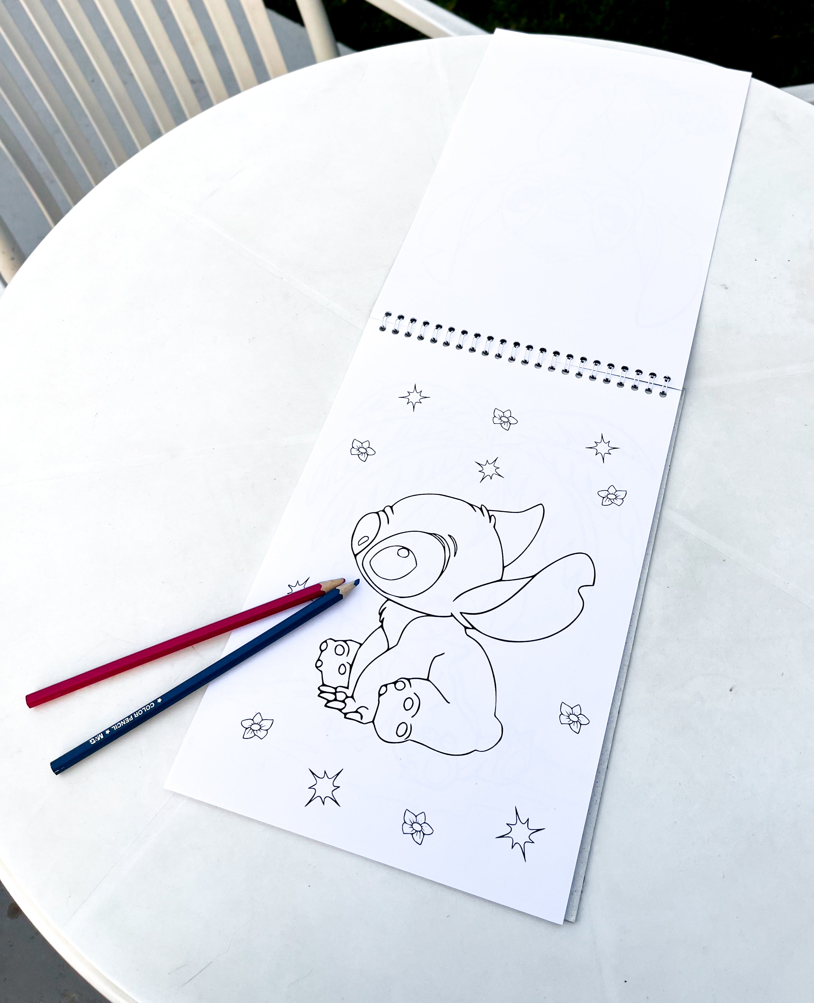 Stitch Coloring Sketch