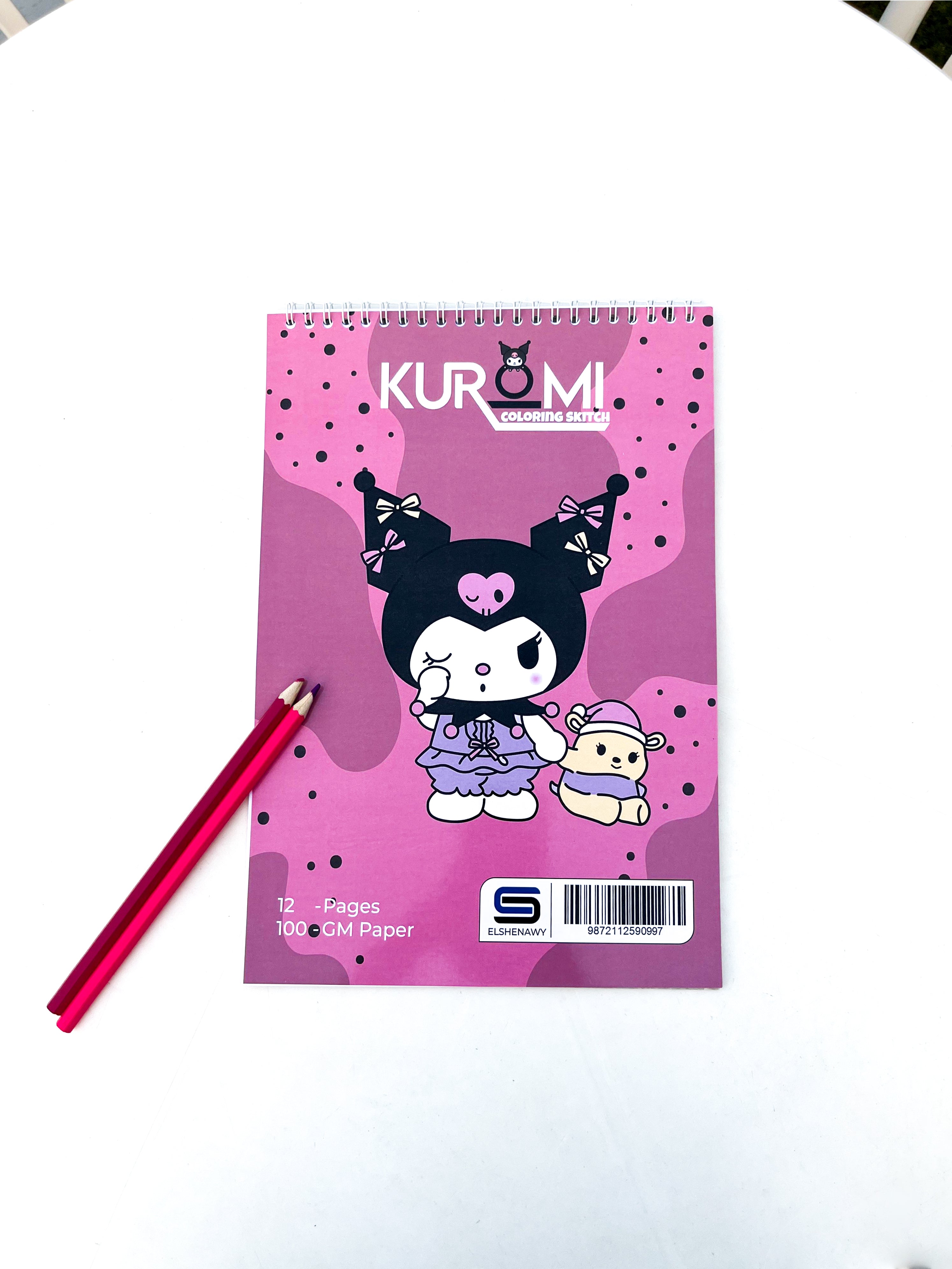 Kuromi Coloring Sketch