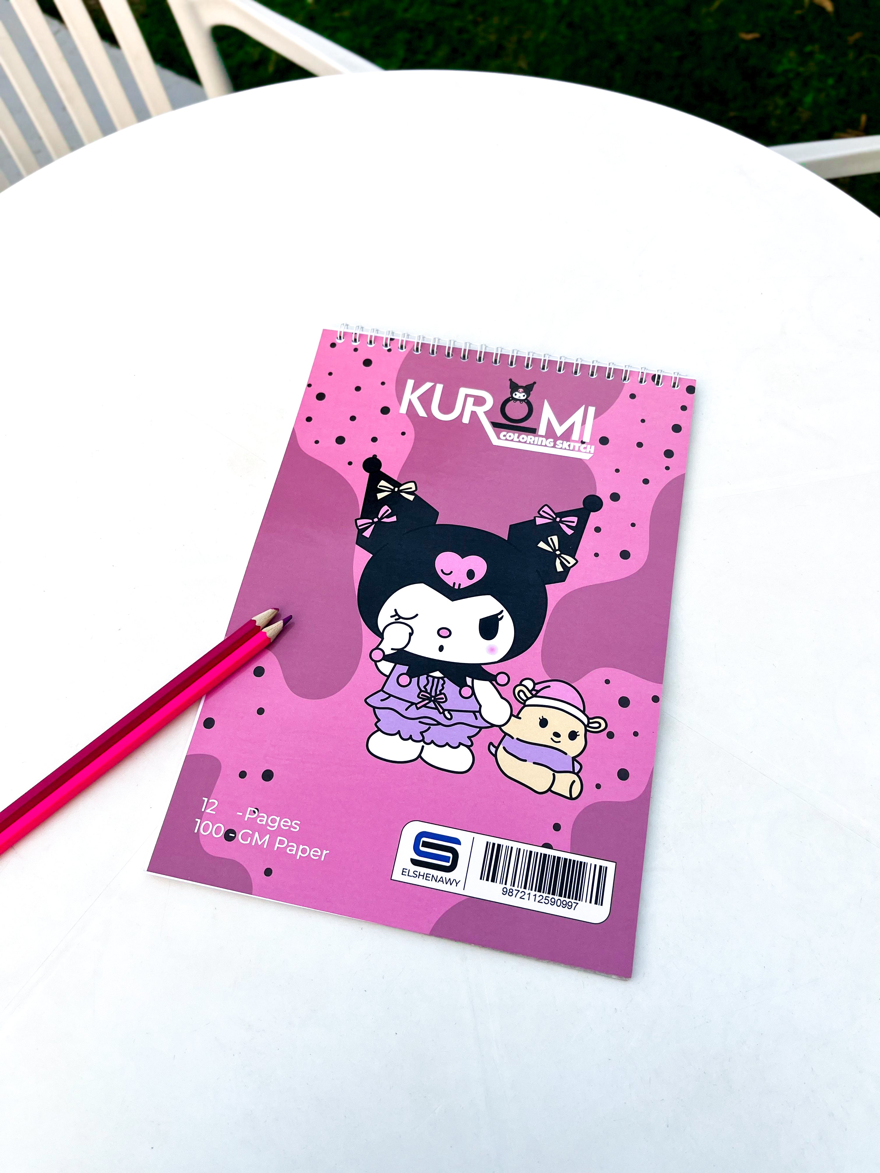 Kuromi Coloring Sketch