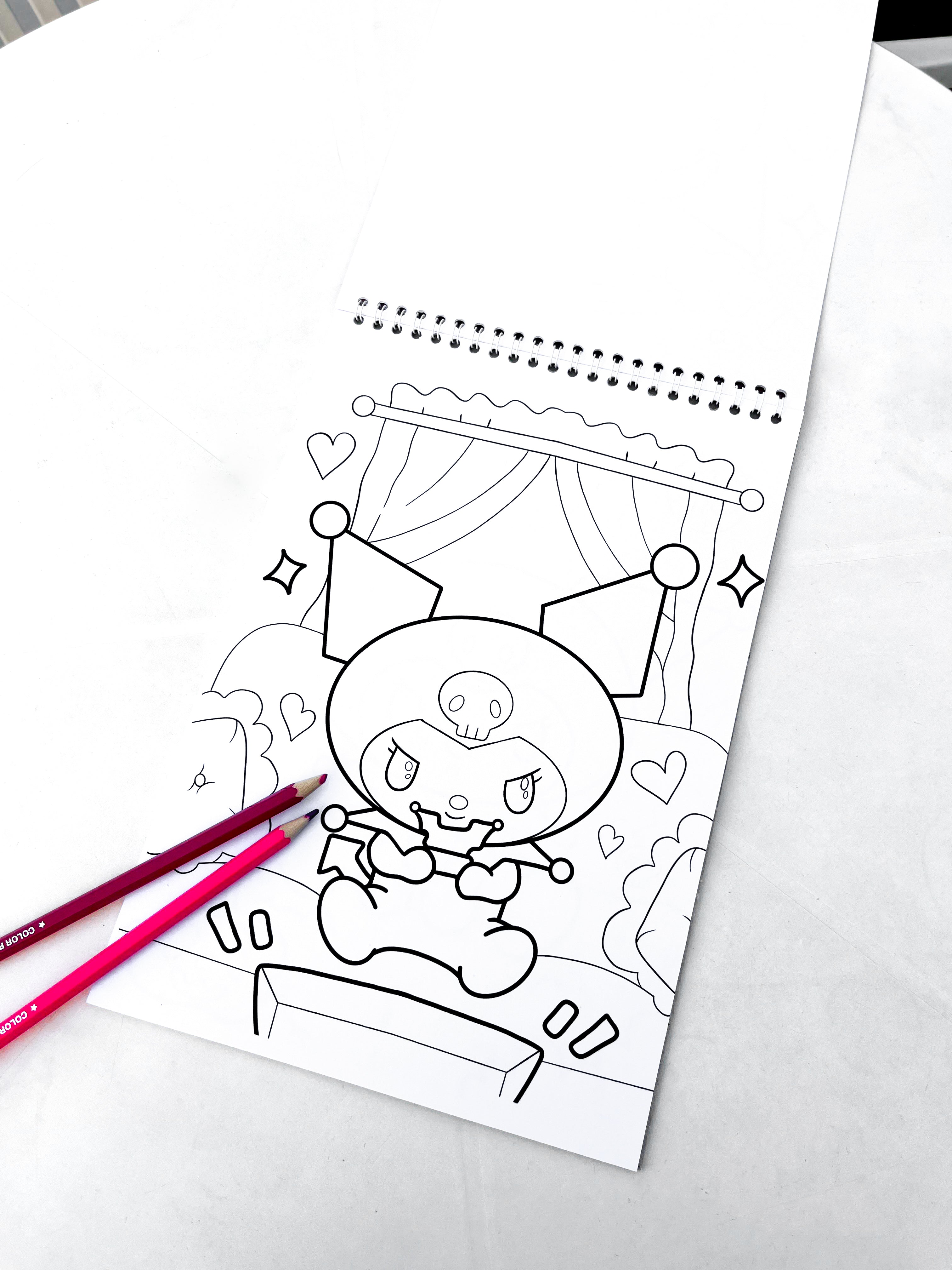 Kuromi Coloring Sketch