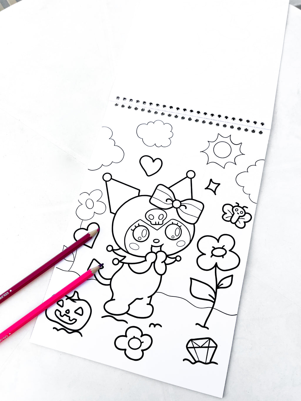 Kuromi Coloring Sketch