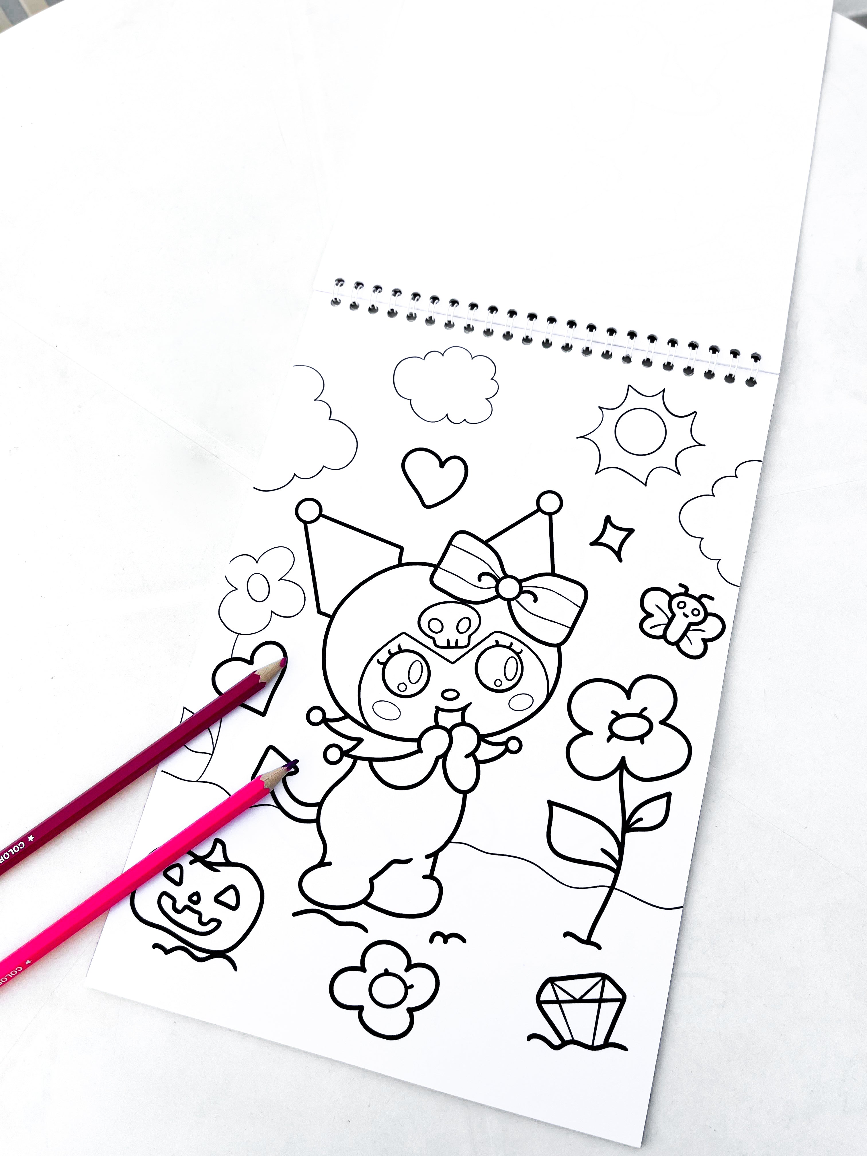 Kuromi Coloring Sketch