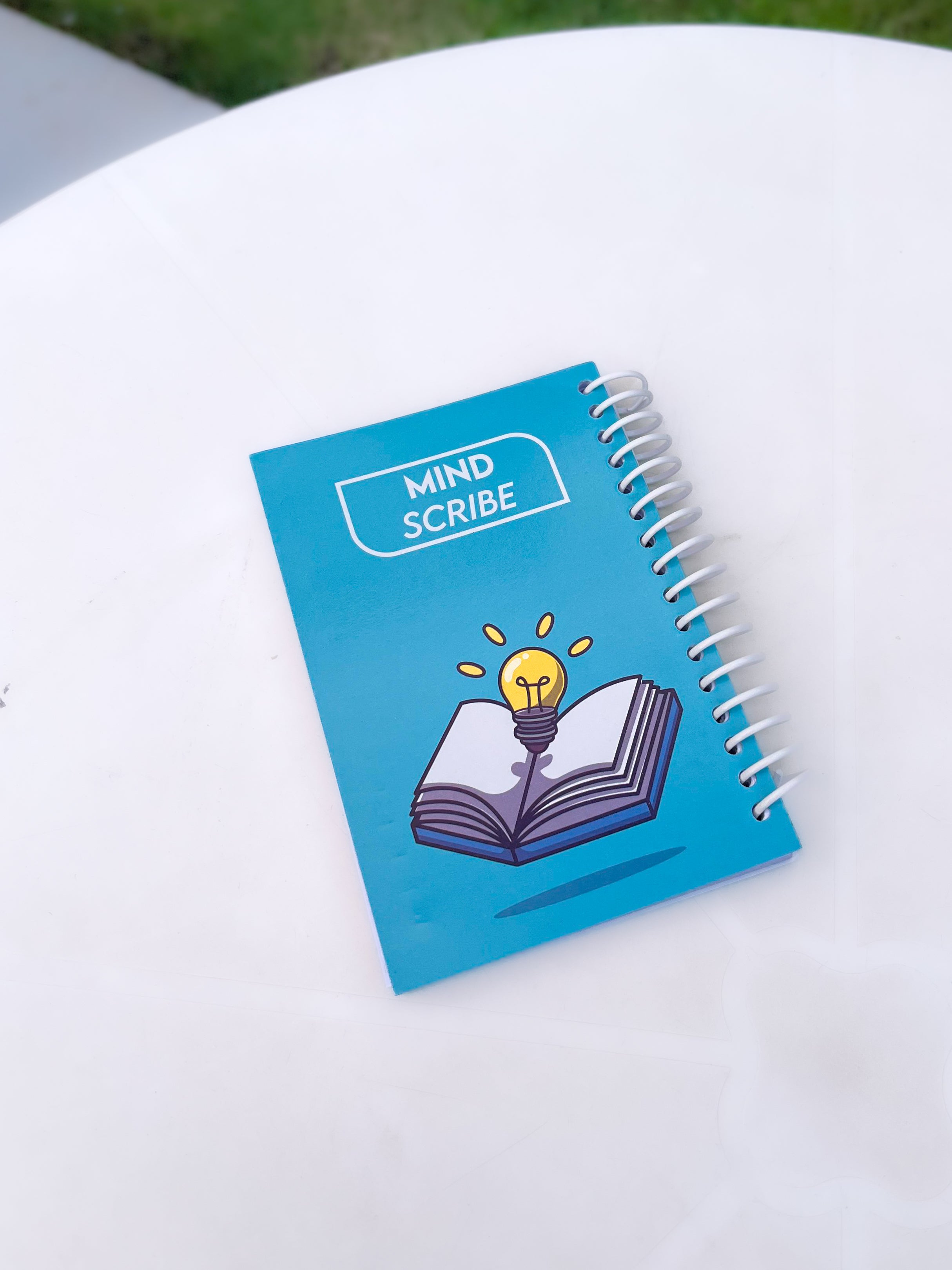 Mind Scribe " Idea Light Bulb " | Notebook A6