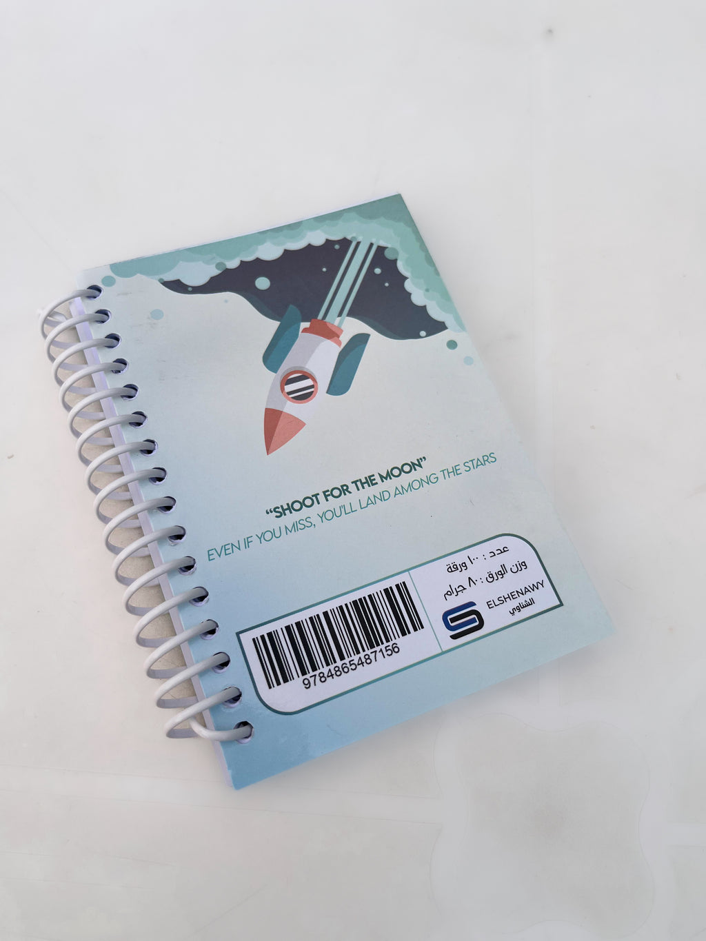 Mind Scribe " Shoot for the Moon " | Notebook A6