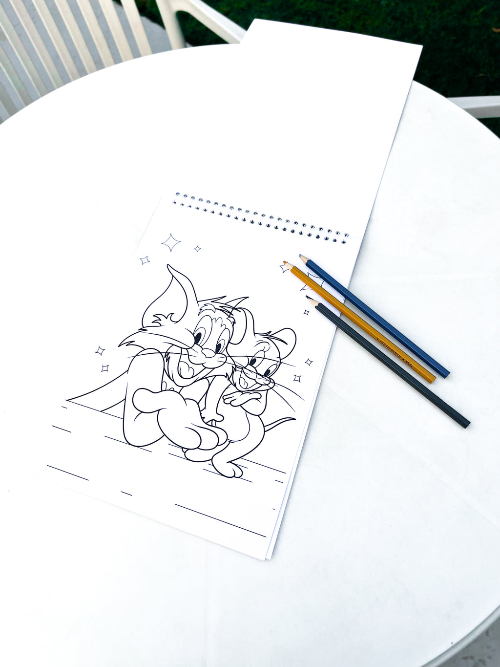 Tom & Jerry Coloring Sketch