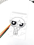 The Powerpuff Girls Coloring Sketch