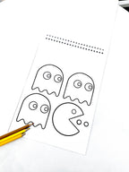 Pac-Man Coloring Sketch