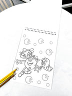 Pac-Man Coloring Sketch