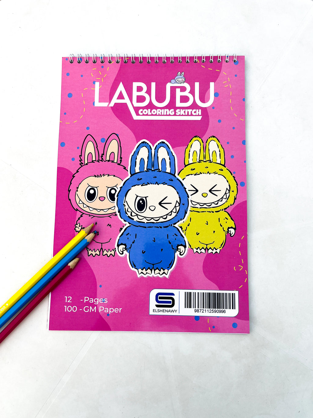 LABUBU Coloring Sketch