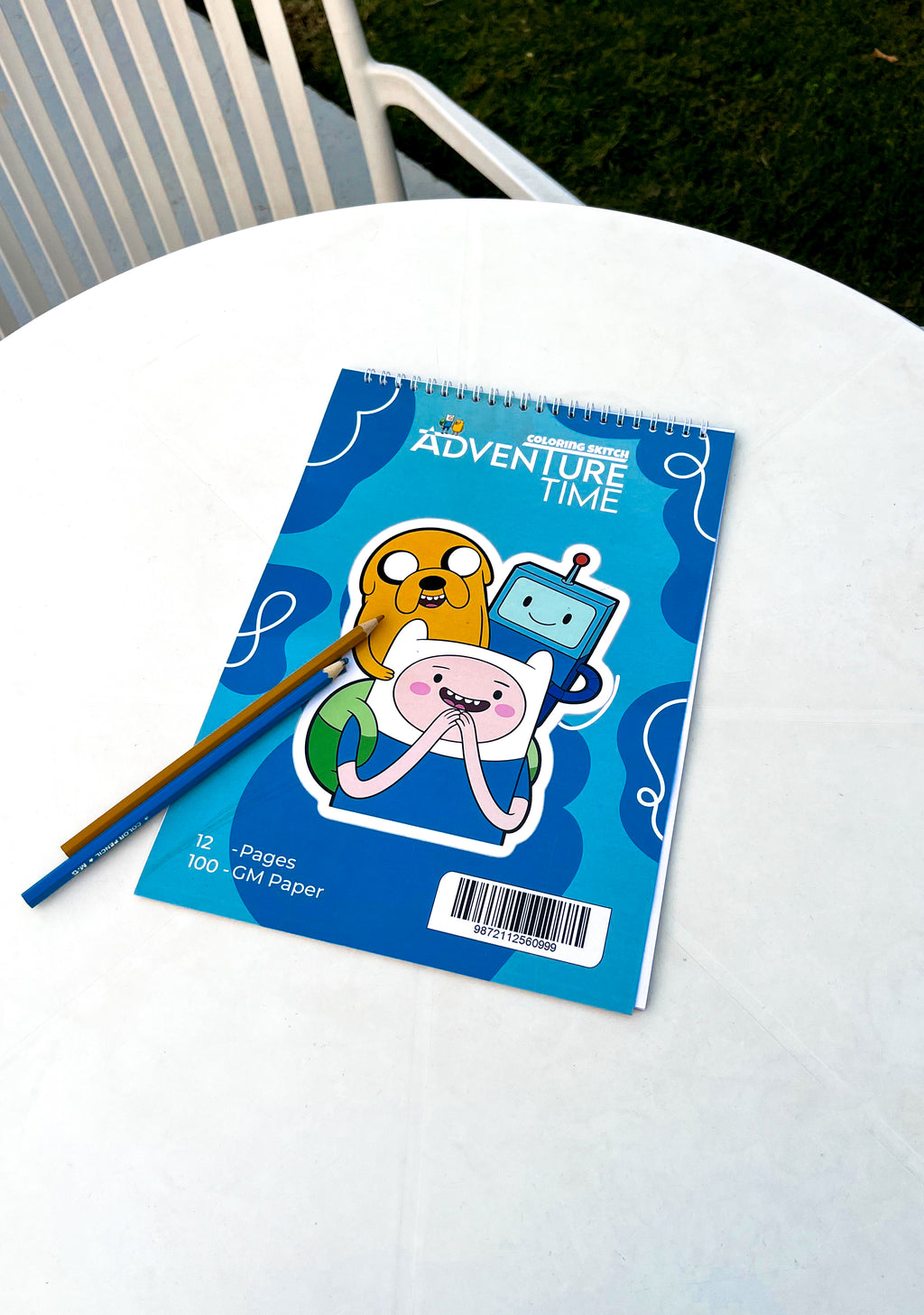 Adventure Time Coloring Sketch