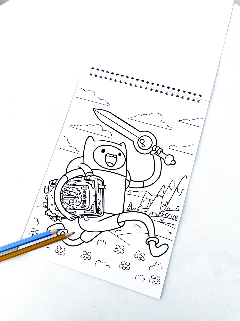 Adventure Time Coloring Sketch