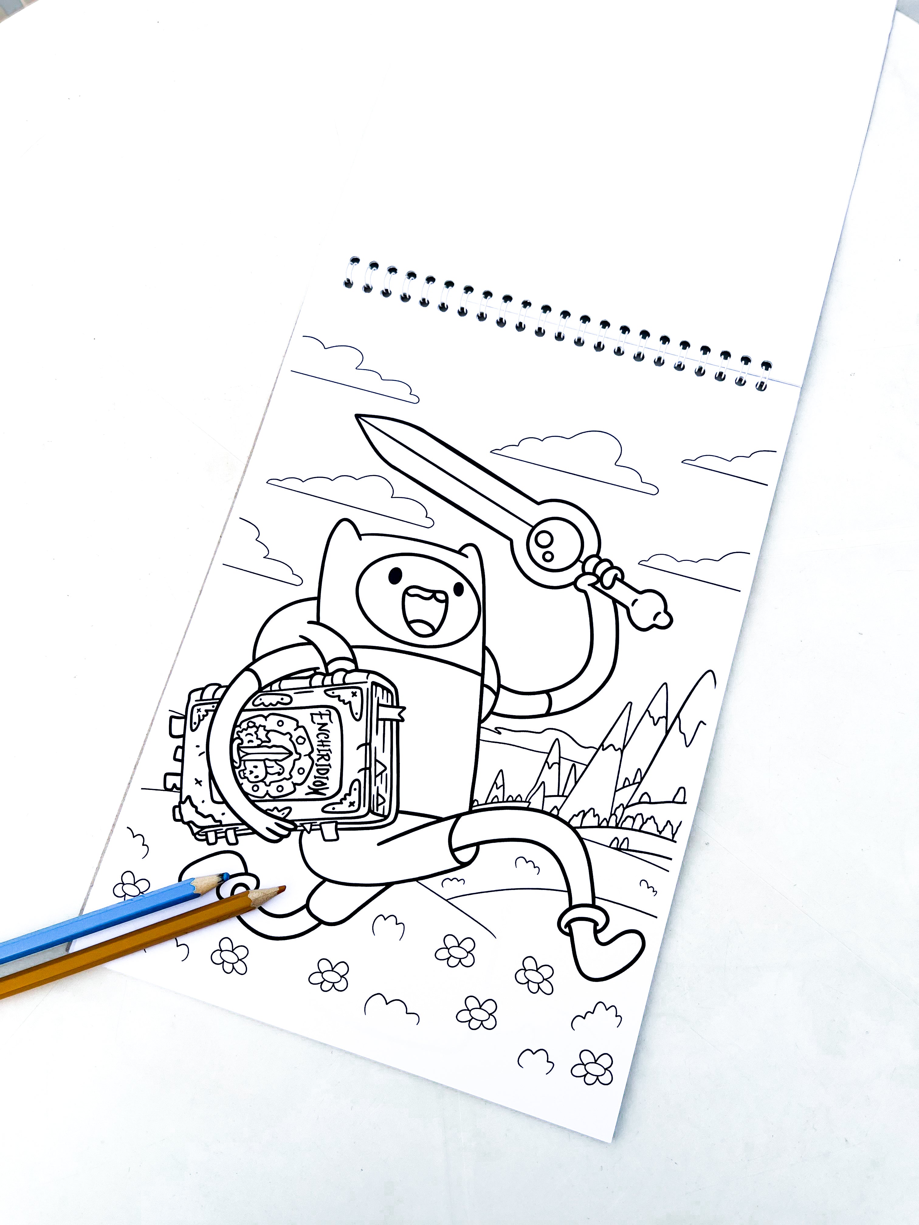 Adventure Time Coloring Sketch