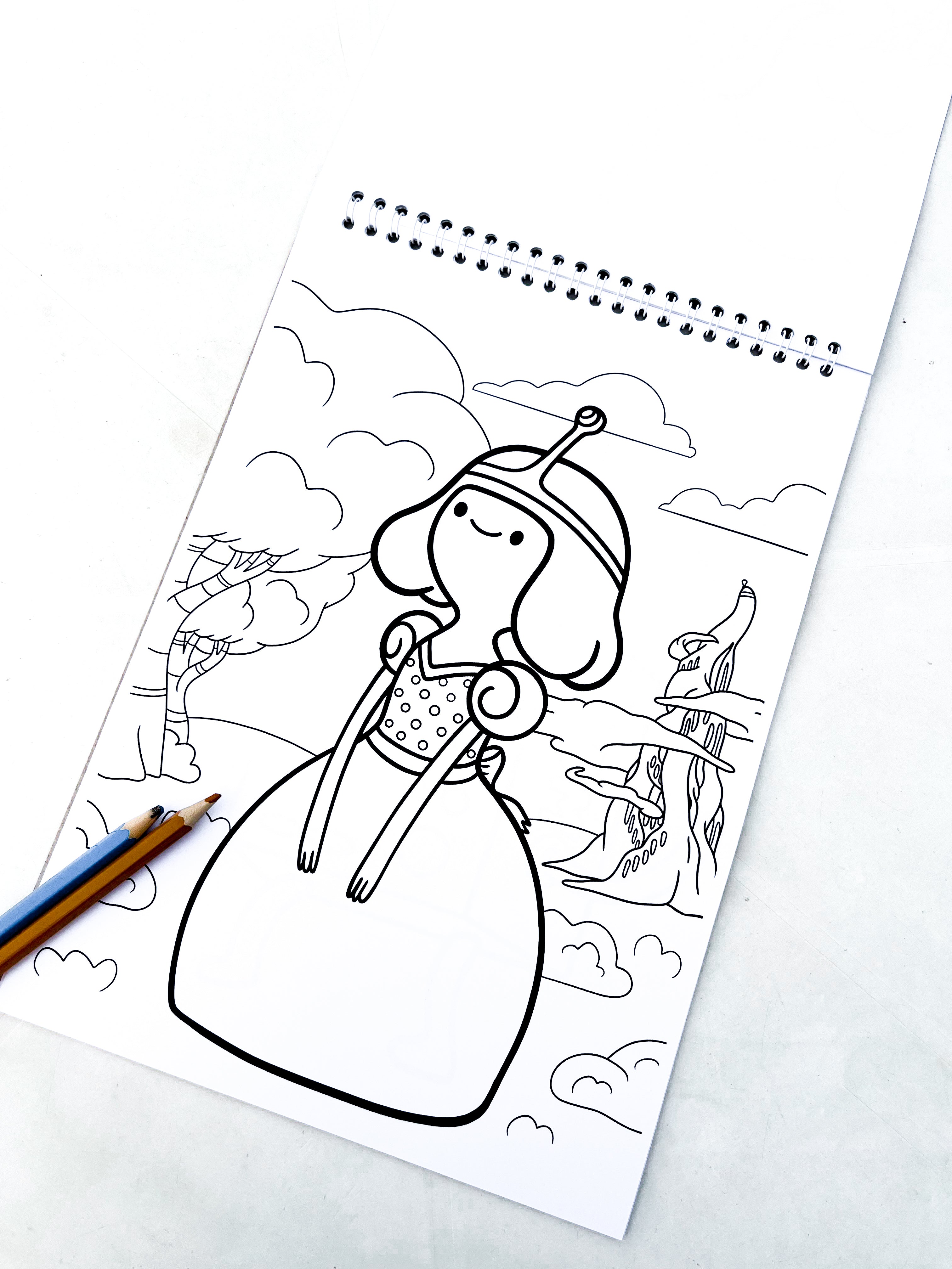 Adventure Time Coloring Sketch