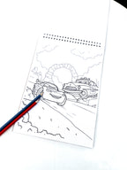 CARS Coloring Sketch